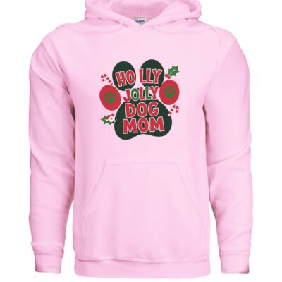 Holly Dog Mom Christmas Hoodie Festive Graphic Unisex Sweatshirt Apparel 22 - teedoges ninjapod 11652954 f G185 11 f - teedoges
