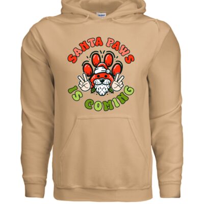 Christmas Santa Paws Dog Hoodie Festive Graphic Unisex Sweatshirt Apparel 36 - teedoges ninjapod 11666828 f G185 15 f - teedoges