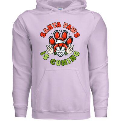 Christmas Santa Paws Dog Hoodie Festive Graphic Unisex Sweatshirt Apparel 33 - teedoges ninjapod 11666828 f G185 23 f - teedoges