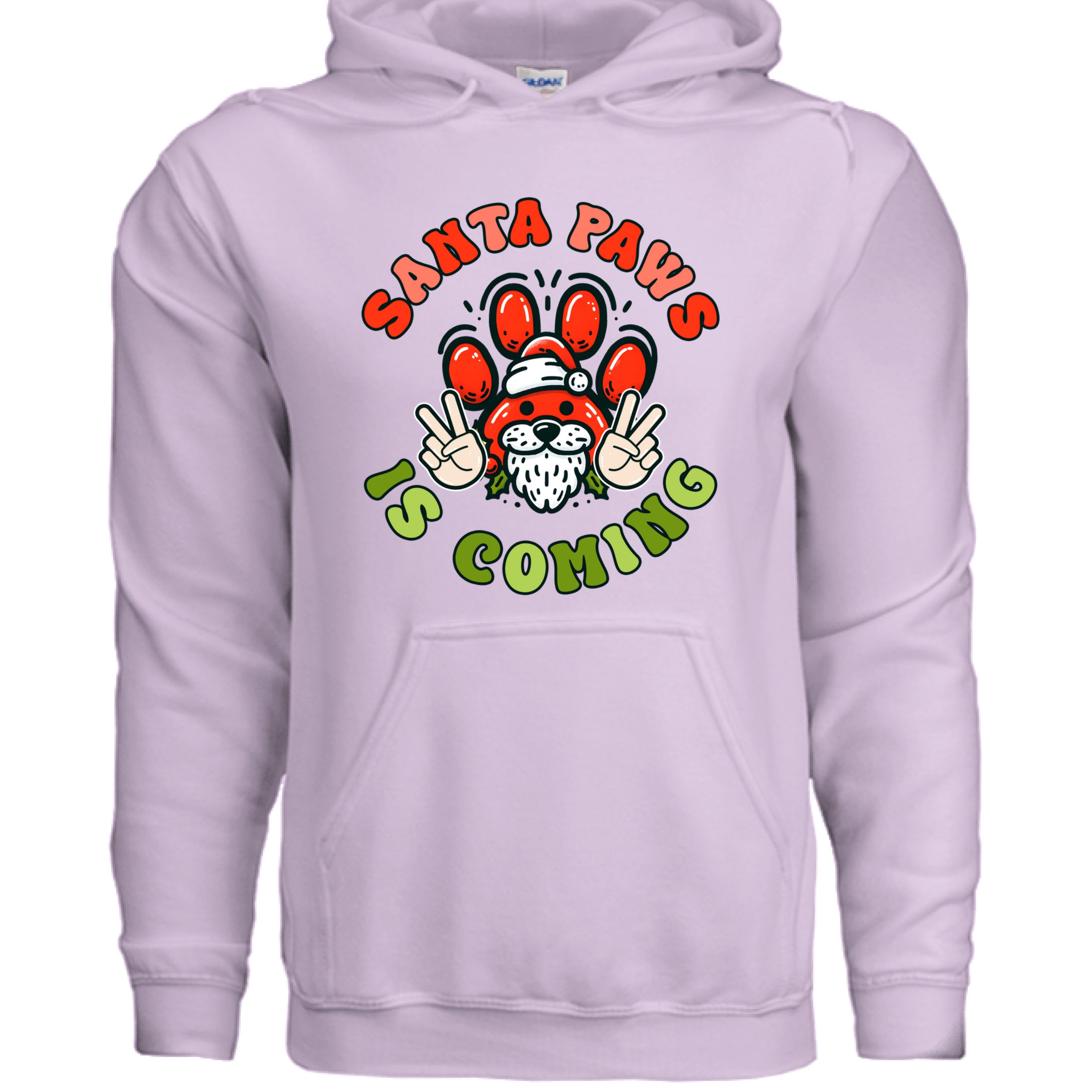 Christmas Santa Paws Dog Hoodie Festive Graphic Unisex Sweatshirt Apparel 11 - teedoges Christmas Santa Paws Dog Hoodie Festive Graphic Unisex Sweatshirt Apparel - Image 11