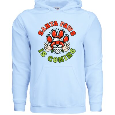Christmas Santa Paws Dog Hoodie Festive Graphic Unisex Sweatshirt Apparel 34 - teedoges ninjapod 11666828 f G185 64 f - teedoges