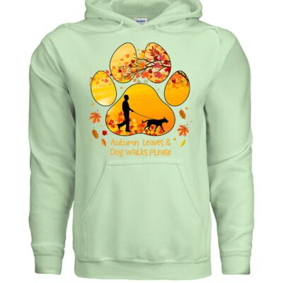 Autumn Leaves Dog Hoodie Fall Graphic Unisex Sweatshirt Pet Lover Apparel 32 - teedoges ninjapod 11671150 f G185 04 f - teedoges