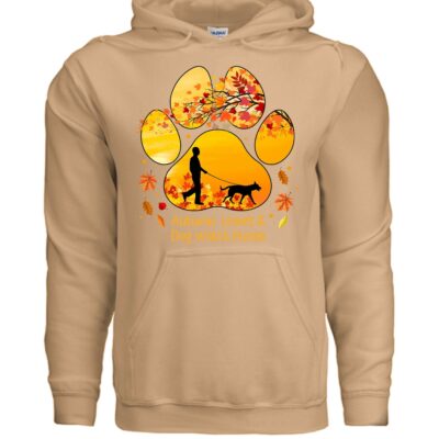 Autumn Leaves Dog Hoodie Fall Graphic Unisex Sweatshirt Pet Lover Apparel 29 - teedoges ninjapod 11671150 f G185 15 f - teedoges