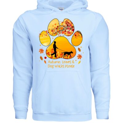 Autumn Leaves Dog Hoodie Fall Graphic Unisex Sweatshirt Pet Lover Apparel 35 - teedoges ninjapod 11671150 f G185 64 f - teedoges
