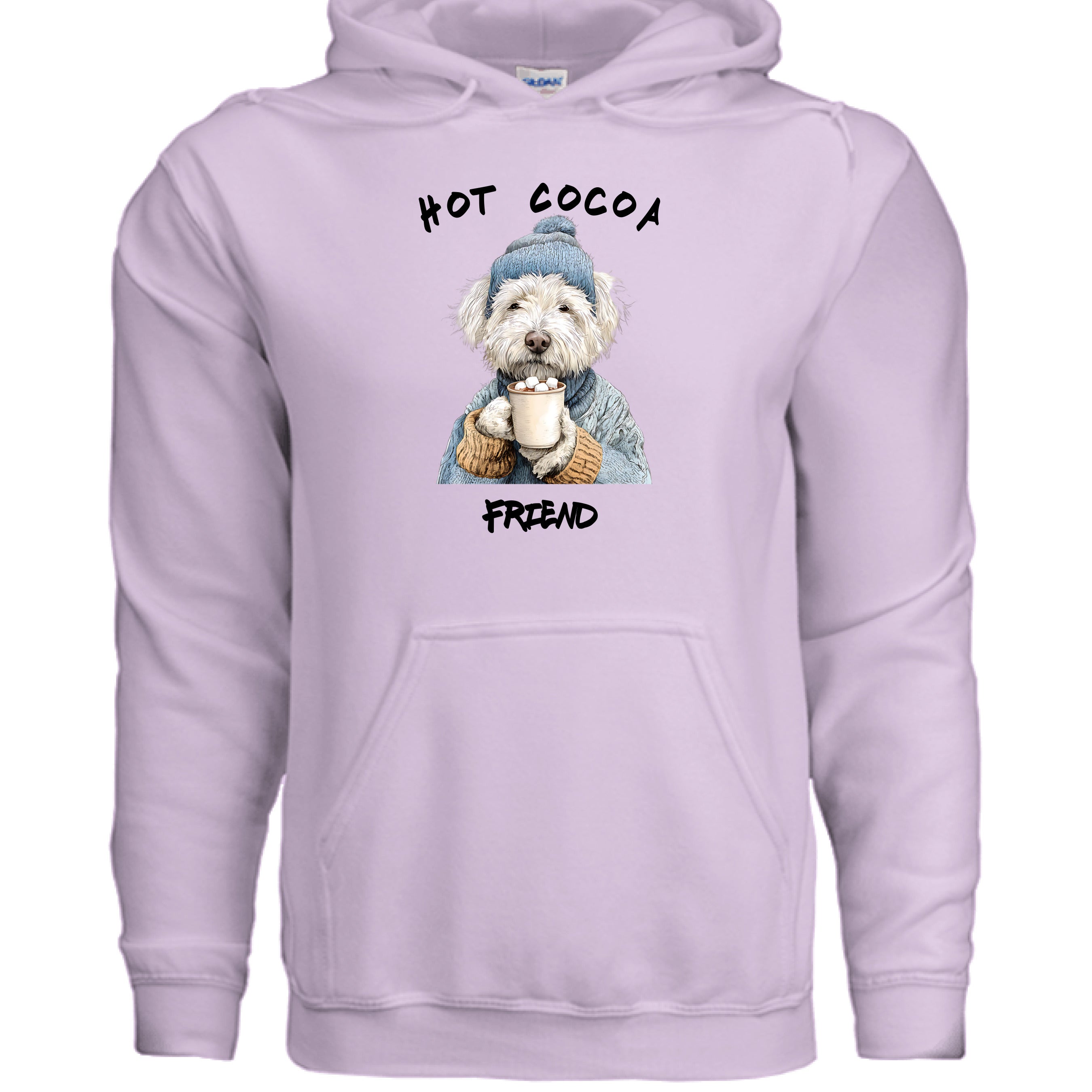 Hot Cocoa Winter Dog Hoodie Graphic Unisex Sweatshirt Pet Lover Apparel 11 - teedoges Hot Cocoa Winter Dog Hoodie Graphic Unisex Sweatshirt Pet Lover Apparel - Image 11