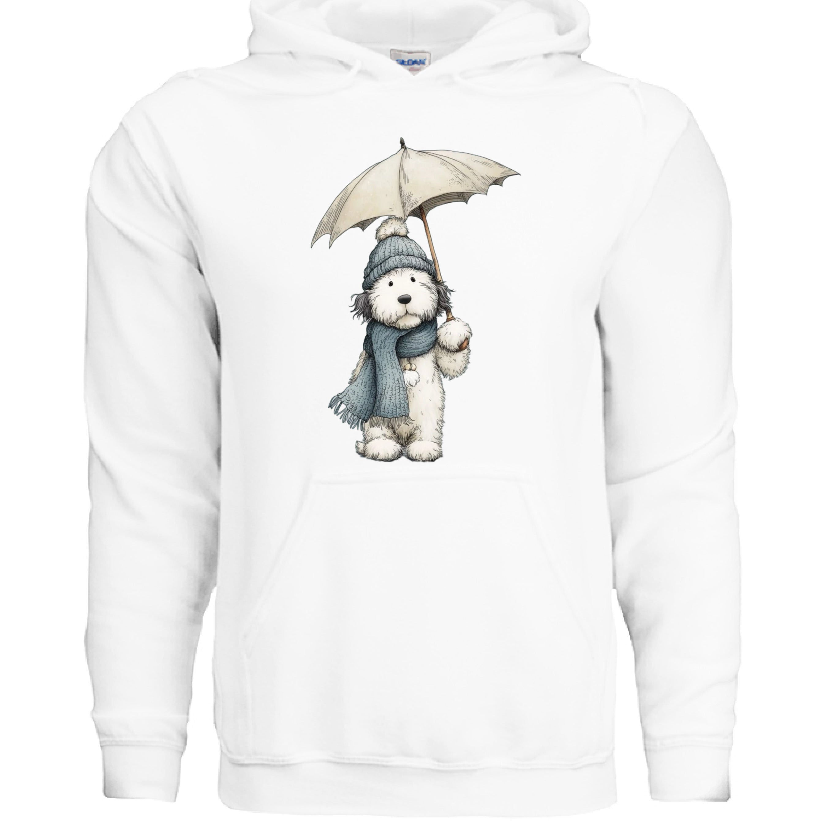 Rainy Day Pup Dog Hoodie Graphic Unisex Sweatshirt Pet Lover Apparel 6 - teedoges Rainy Day Pup Dog Hoodie Graphic Unisex Sweatshirt Pet Lover Apparel - Image 6