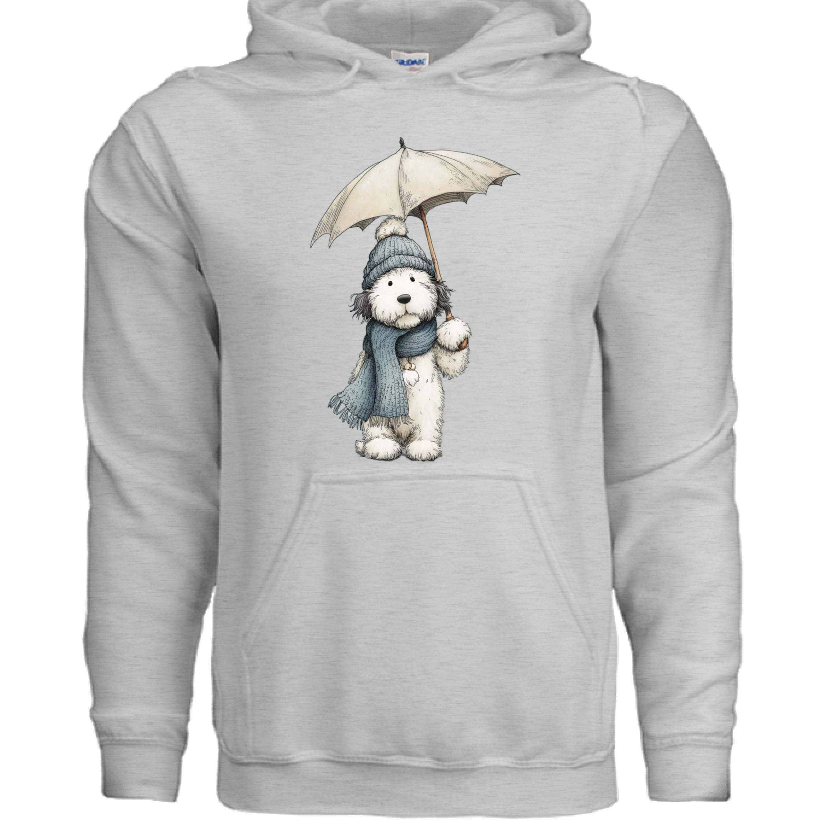 Rainy Day Pup Dog Hoodie Graphic Unisex Sweatshirt Pet Lover Apparel 14 - teedoges Rainy Day Pup Dog Hoodie Graphic Unisex Sweatshirt Pet Lover Apparel - Image 14