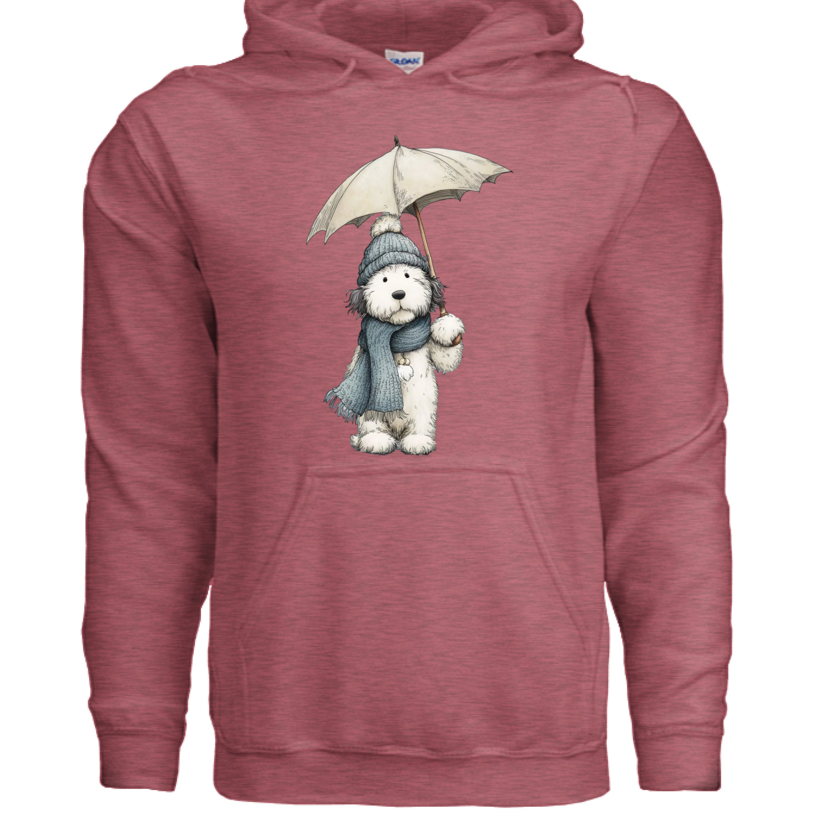 Rainy Day Pup Dog Hoodie Graphic Unisex Sweatshirt Pet Lover Apparel 13 - teedoges Rainy Day Pup Dog Hoodie Graphic Unisex Sweatshirt Pet Lover Apparel - Image 13
