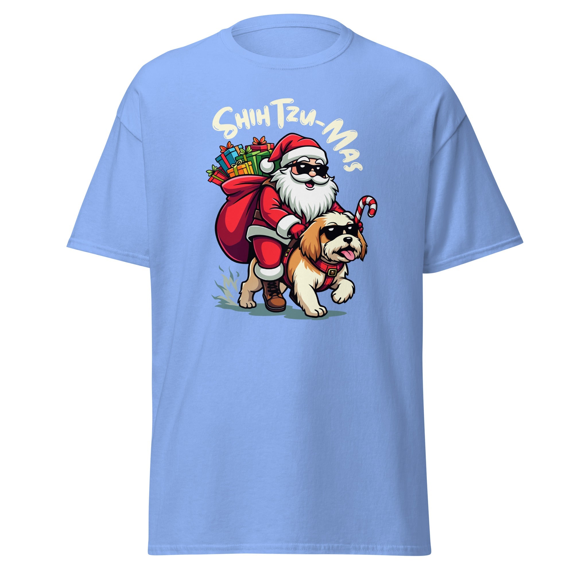Shih Tzu Mas T Shirt Christmas Dog Lover Holiday Unisex Cotton Tee 10 - teedoges Shih Tzu Mas T Shirt Christmas Dog Lover Holiday Unisex Cotton Tee - Image 10