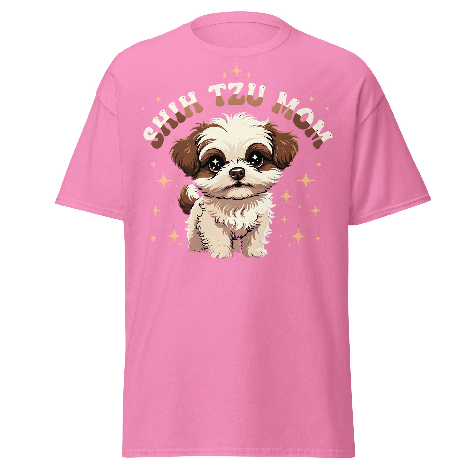 Shih Tzu Mom T Shirt Retro Puppy Dog Lover Unisex Cotton Apparel 12 - teedoges Shih Tzu Mom T Shirt Retro Puppy Dog Lover Unisex Cotton Apparel - Image 12