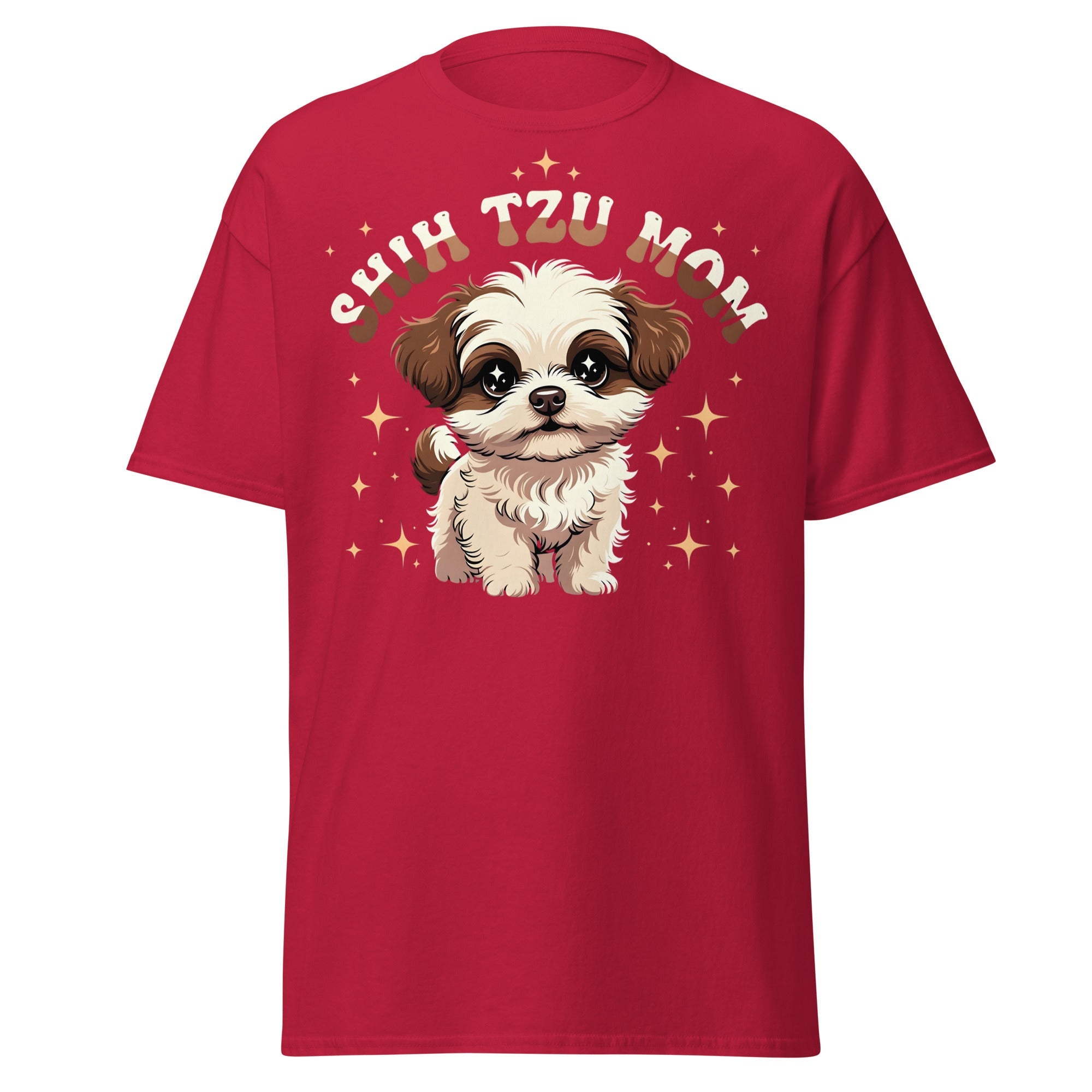 Shih Tzu Mom T Shirt Retro Puppy Dog Lover Unisex Cotton Apparel 6 - teedoges Shih Tzu Mom T Shirt Retro Puppy Dog Lover Unisex Cotton Apparel - Image 6