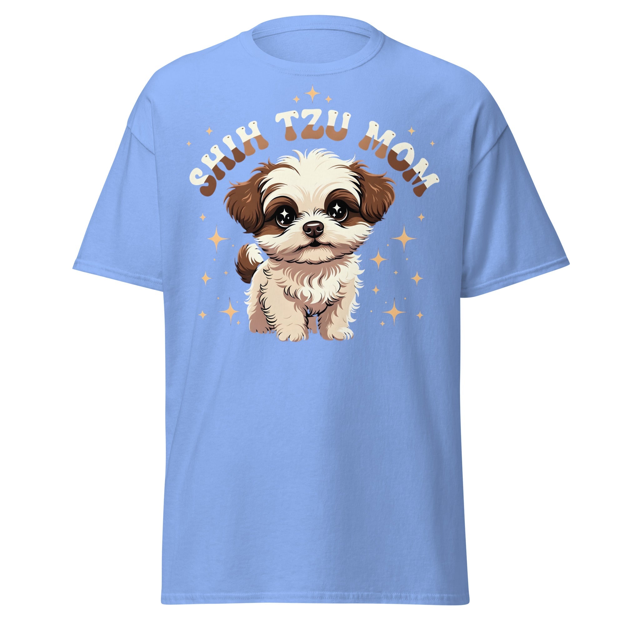 Shih Tzu Mom T Shirt Retro Puppy Dog Lover Unisex Cotton Apparel 13 - teedoges Shih Tzu Mom T Shirt Retro Puppy Dog Lover Unisex Cotton Apparel - Image 13