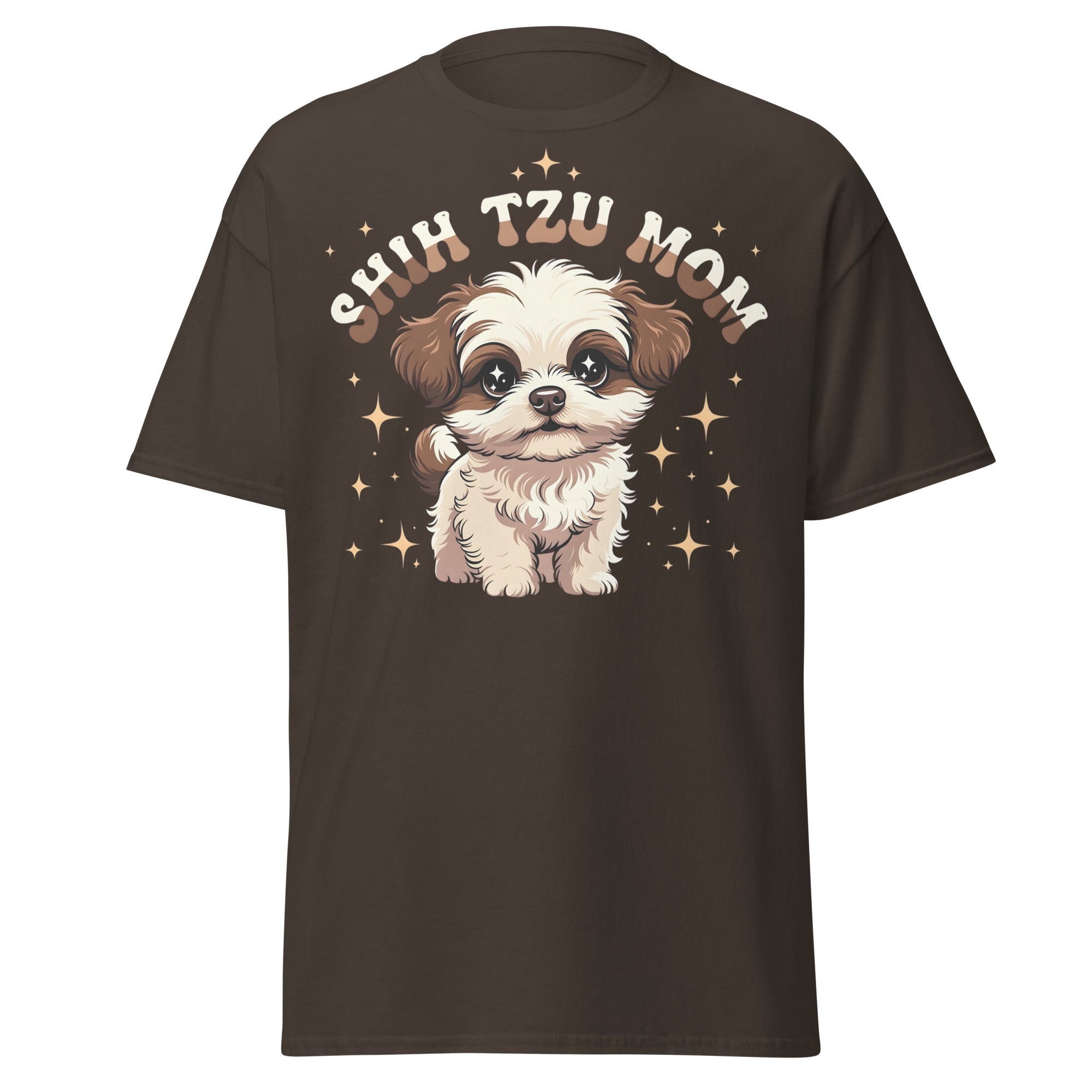 Shih Tzu Mom T Shirt Retro Puppy Dog Lover Unisex Cotton Apparel 5 - teedoges Shih Tzu Mom T Shirt Retro Puppy Dog Lover Unisex Cotton Apparel - Image 5