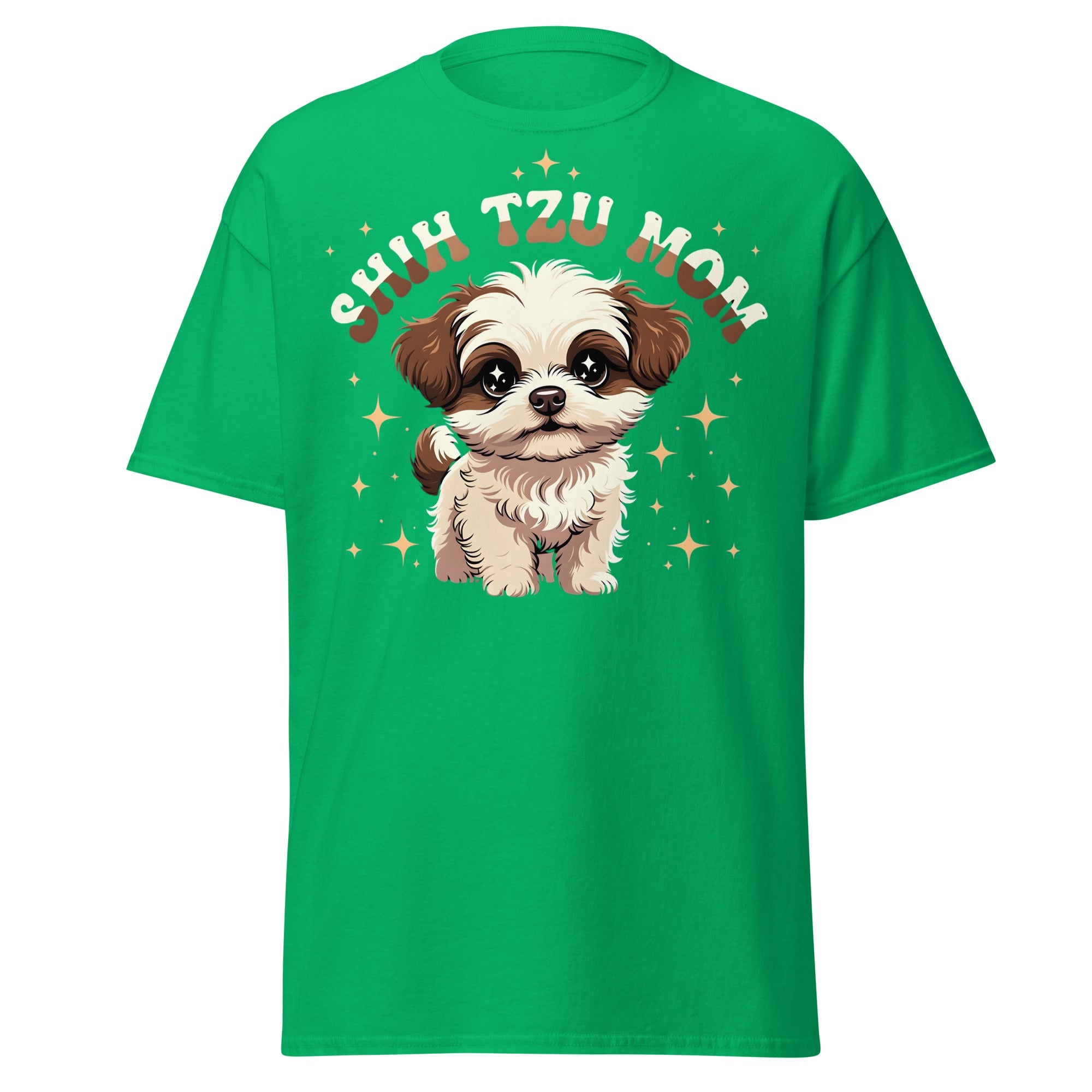Shih Tzu Mom T Shirt Retro Puppy Dog Lover Unisex Cotton Apparel 11 - teedoges Shih Tzu Mom T Shirt Retro Puppy Dog Lover Unisex Cotton Apparel - Image 11