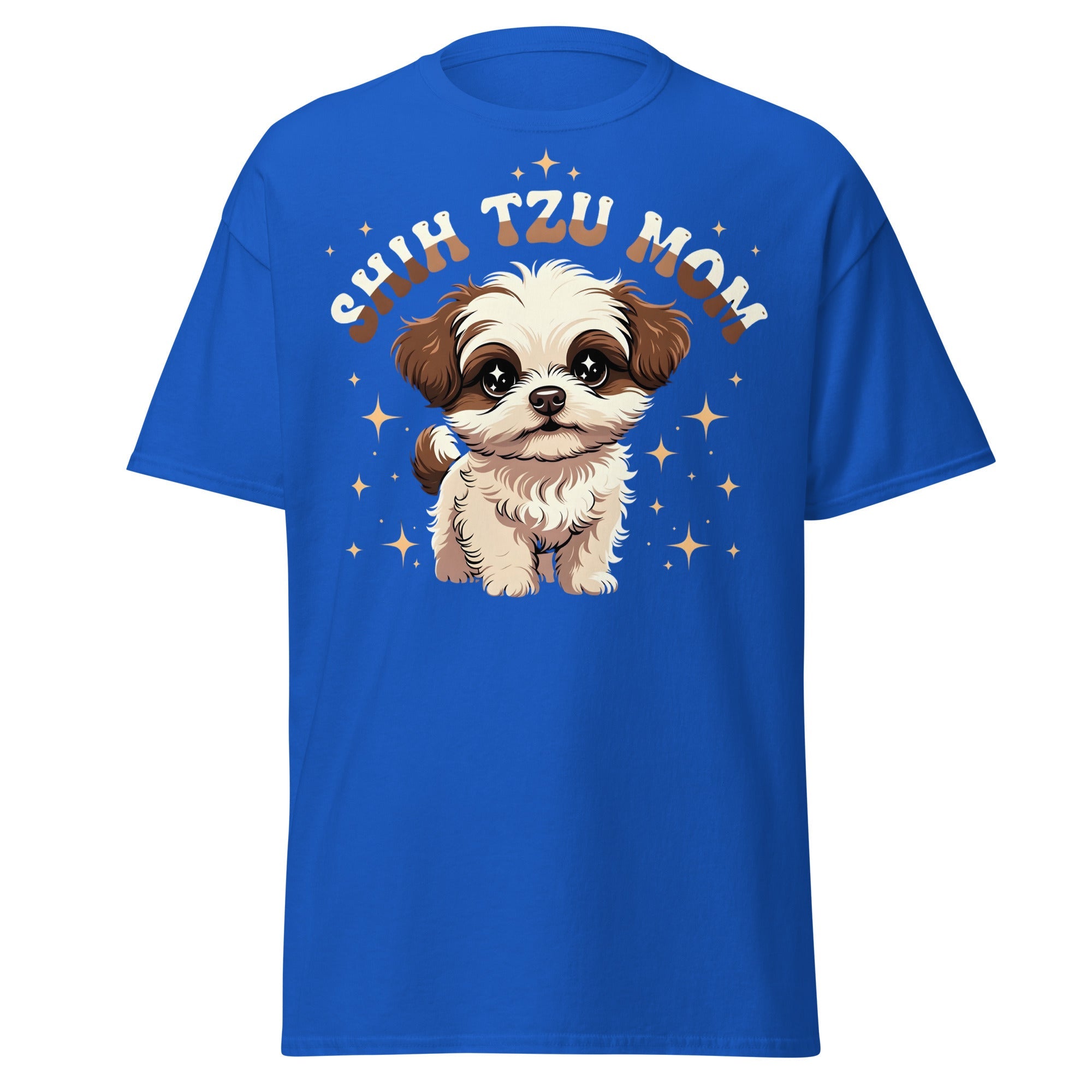 Shih Tzu Mom T Shirt Retro Puppy Dog Lover Unisex Cotton Apparel 7 - teedoges Shih Tzu Mom T Shirt Retro Puppy Dog Lover Unisex Cotton Apparel - Image 7