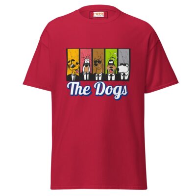 The Dogs Cartoon T Shirt Multi Breed Graphic Tee Unisex Cotton Apparel 18 - teedoges the dogs cartoon dogs t shirt cardinal 920130 - teedoges