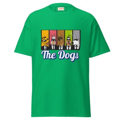 The Dogs Cartoon T Shirt Multi Breed Graphic Tee Unisex Cotton Apparel 22 - teedoges the dogs cartoon dogs t shirt irish green 425983 - teedoges