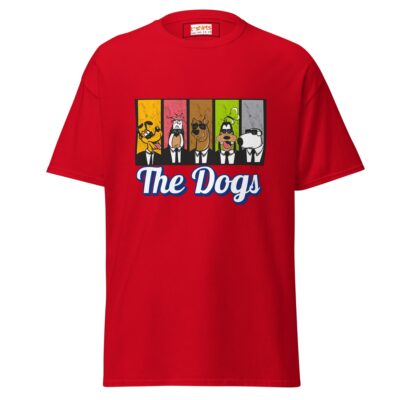 The Dogs Cartoon T Shirt Multi Breed Graphic Tee Unisex Cotton Apparel 17 - teedoges the dogs cartoon dogs t shirt red 789924 - teedoges