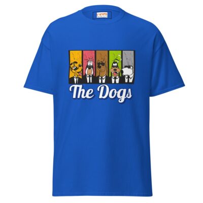 The Dogs Cartoon T Shirt Multi Breed Graphic Tee Unisex Cotton Apparel 19 - teedoges the dogs cartoon dogs t shirt royal 872836 - teedoges