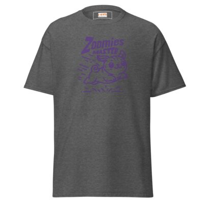 Zoomies Master Dog T Shirt Playful Pup Energy Graphic Unisex Cotton Tee 22 - teedoges zoomies master bold dog t shirt dark heather 420162 - teedoges